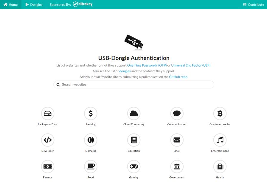 Dongle authentication