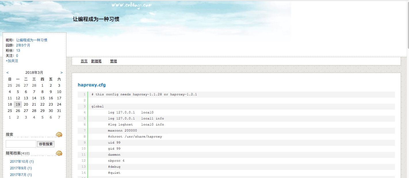 Gooligan HAproxy configuration