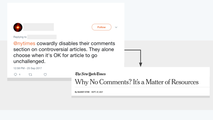 NYT closes comments