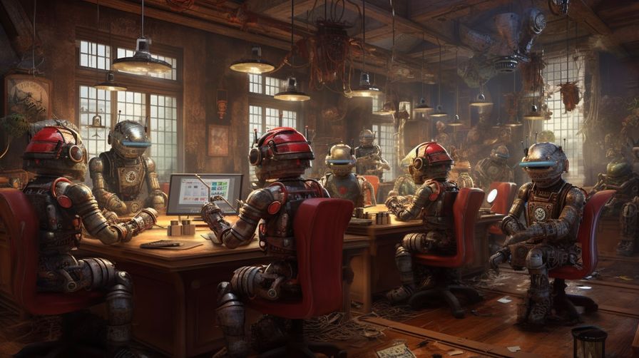 robots newsroom