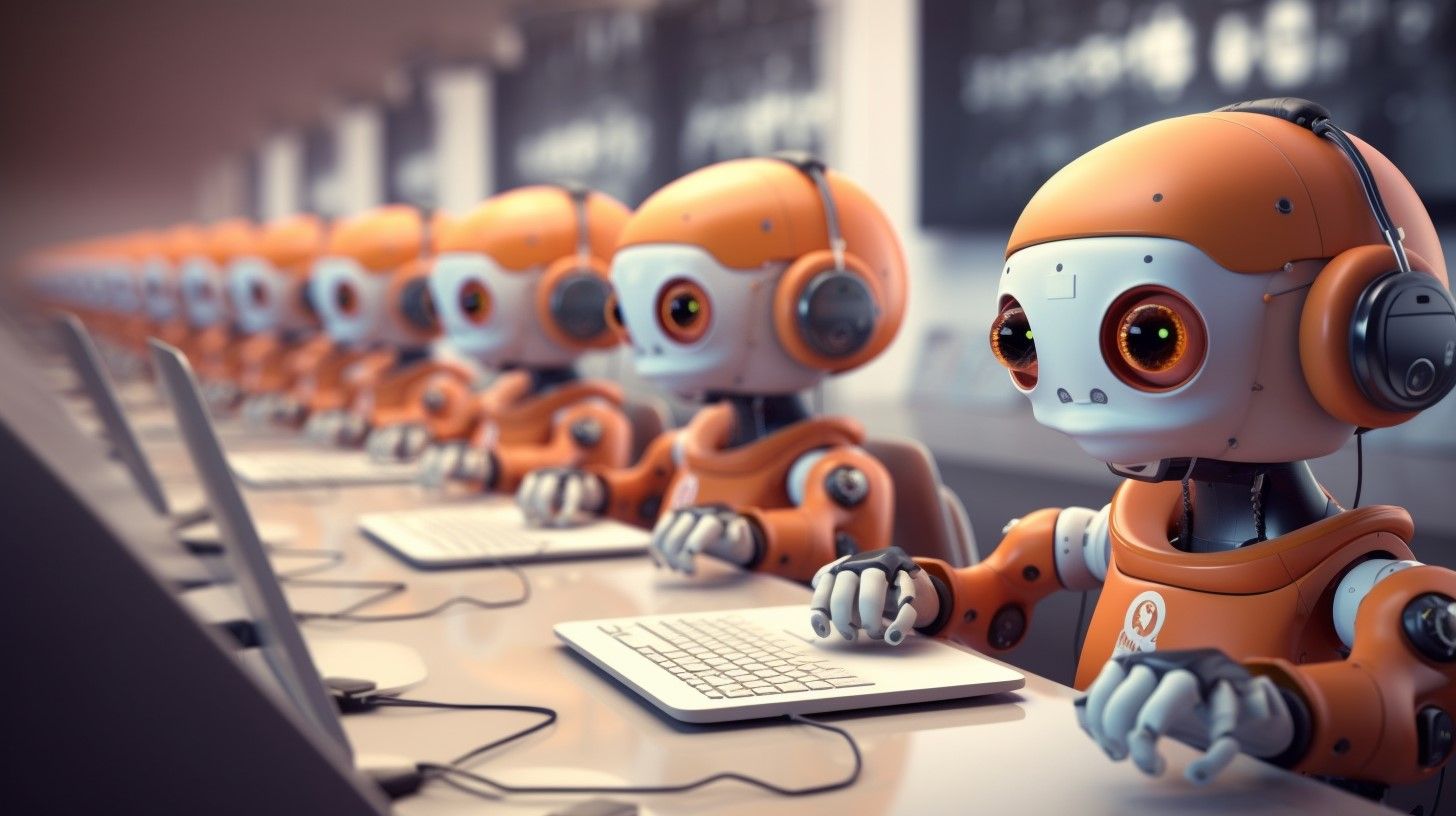 robots providing tech support